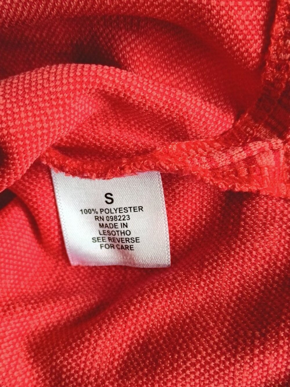 BCG Men's Running Tee Electric Orange Athletic Stretch SMALL - Picture 5 of 6